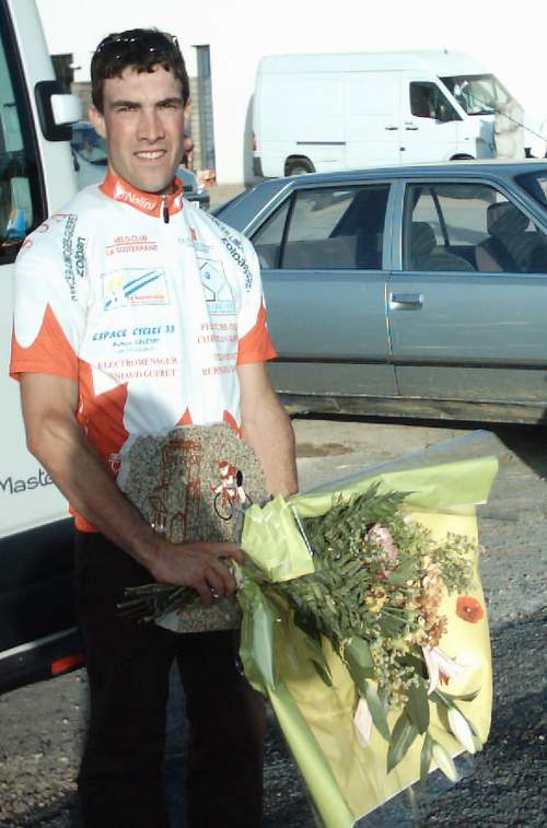 Christophe Chicaud, vainqueur de l'Ecureuil 2004