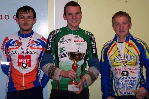 Championnat du Limousin : podium seniors A