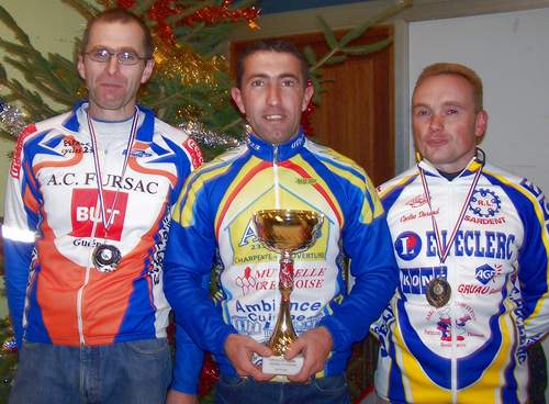 Championnat du Limousin podium seniors B