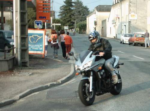 Jeannot et sa moto